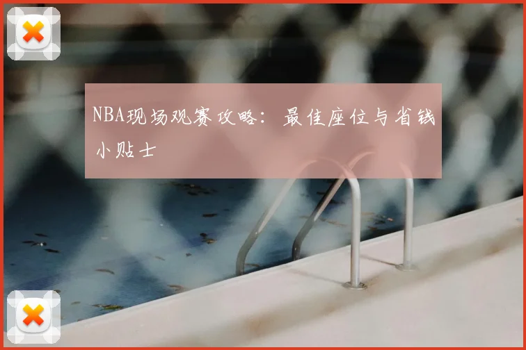 NBA现场观赛攻略：最佳座位与省钱小贴士