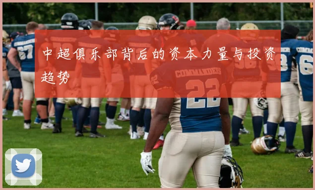 中超俱乐部背后的资本力量与投资趋势