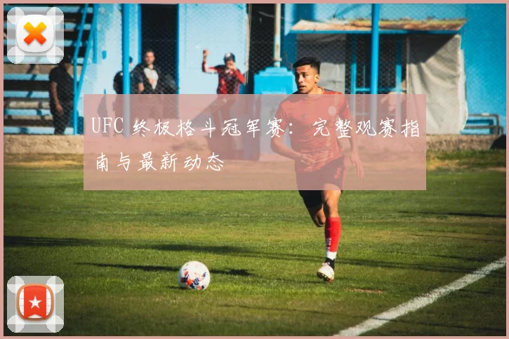 UFC 终极格斗冠军赛：完整观赛指南与最新动态